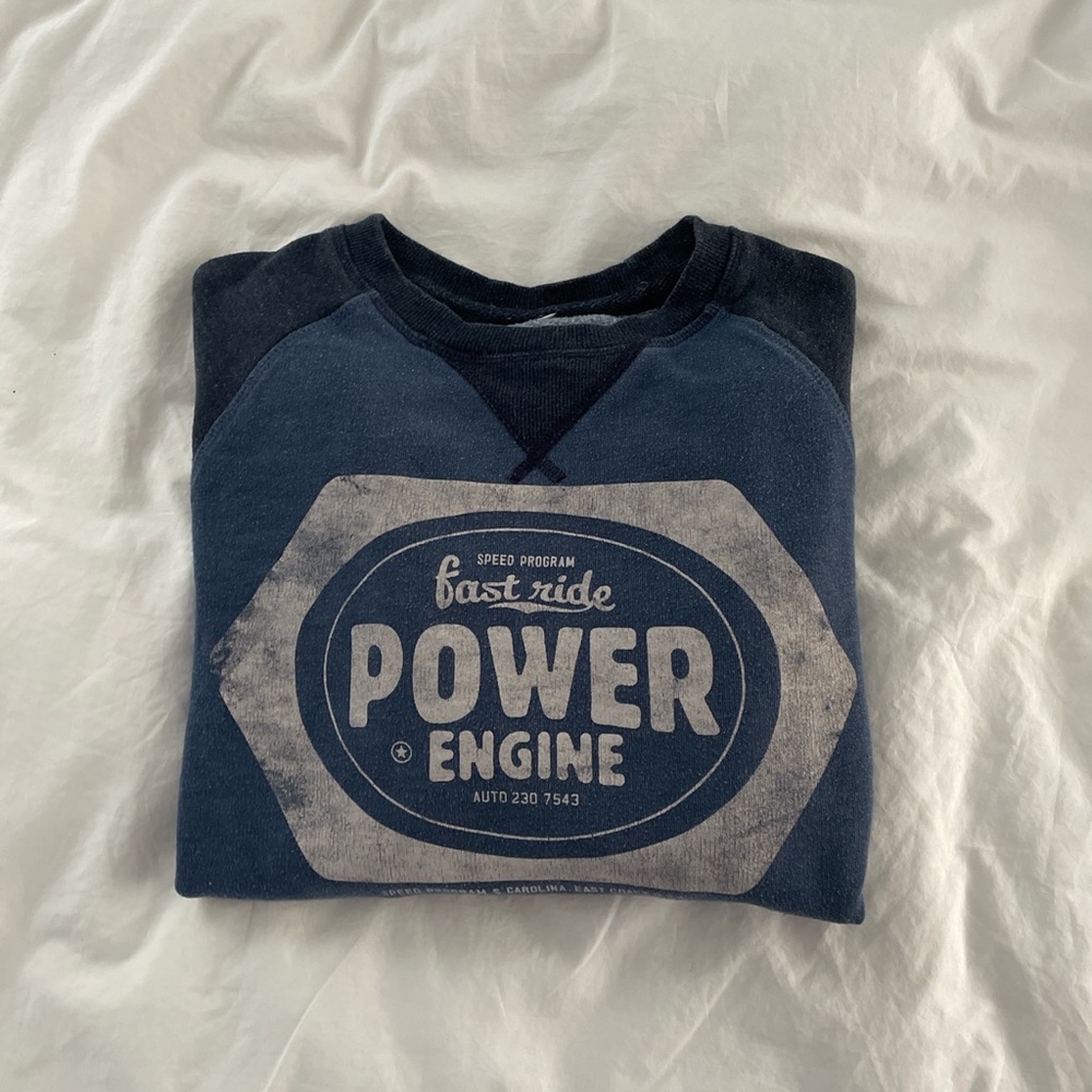 thrifted crew neck